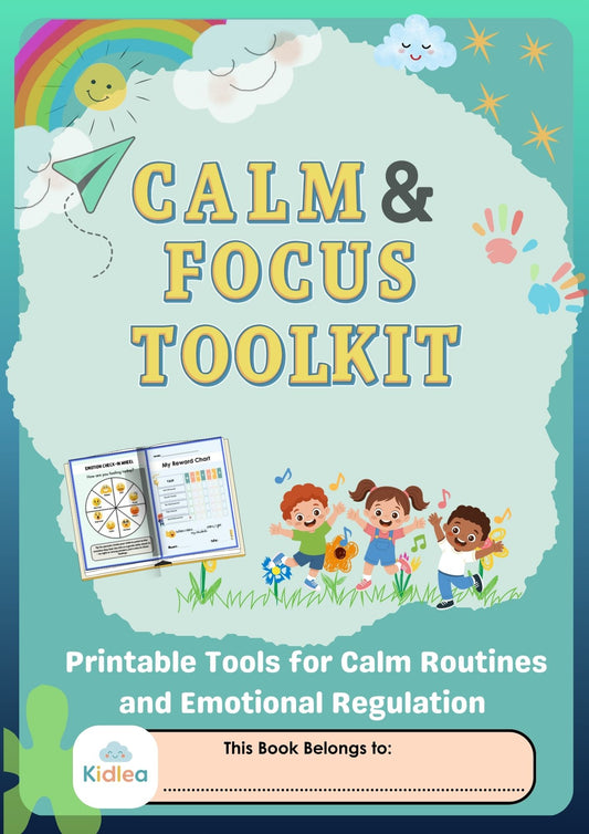 Calm & Focus Toolkit – 17 Printable Activity Pages