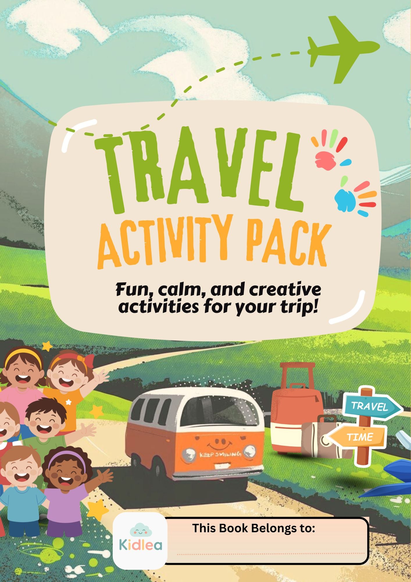 Kids Travel Activity Pack – 12 Fun Printable Pages